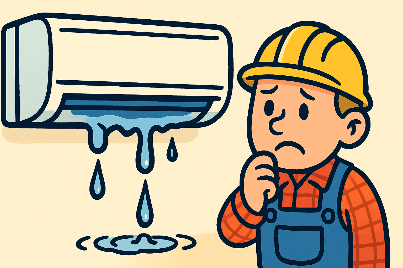 AC Dripping Water Inside the House? 5 Causes (Stop the Leak Today)