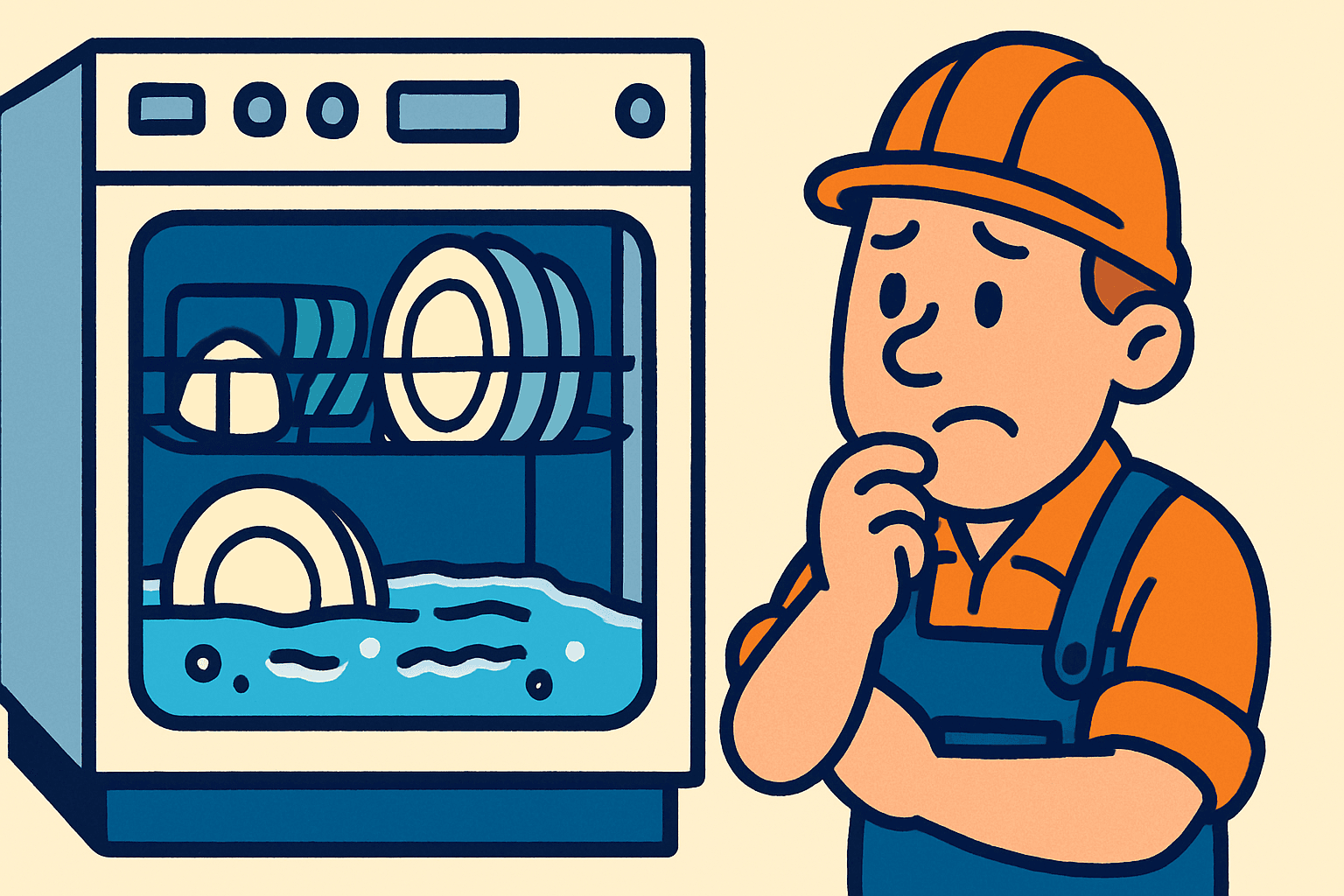 Why Is My Dishwasher Not Draining? 7 Fixes Before You Call a Repair Service