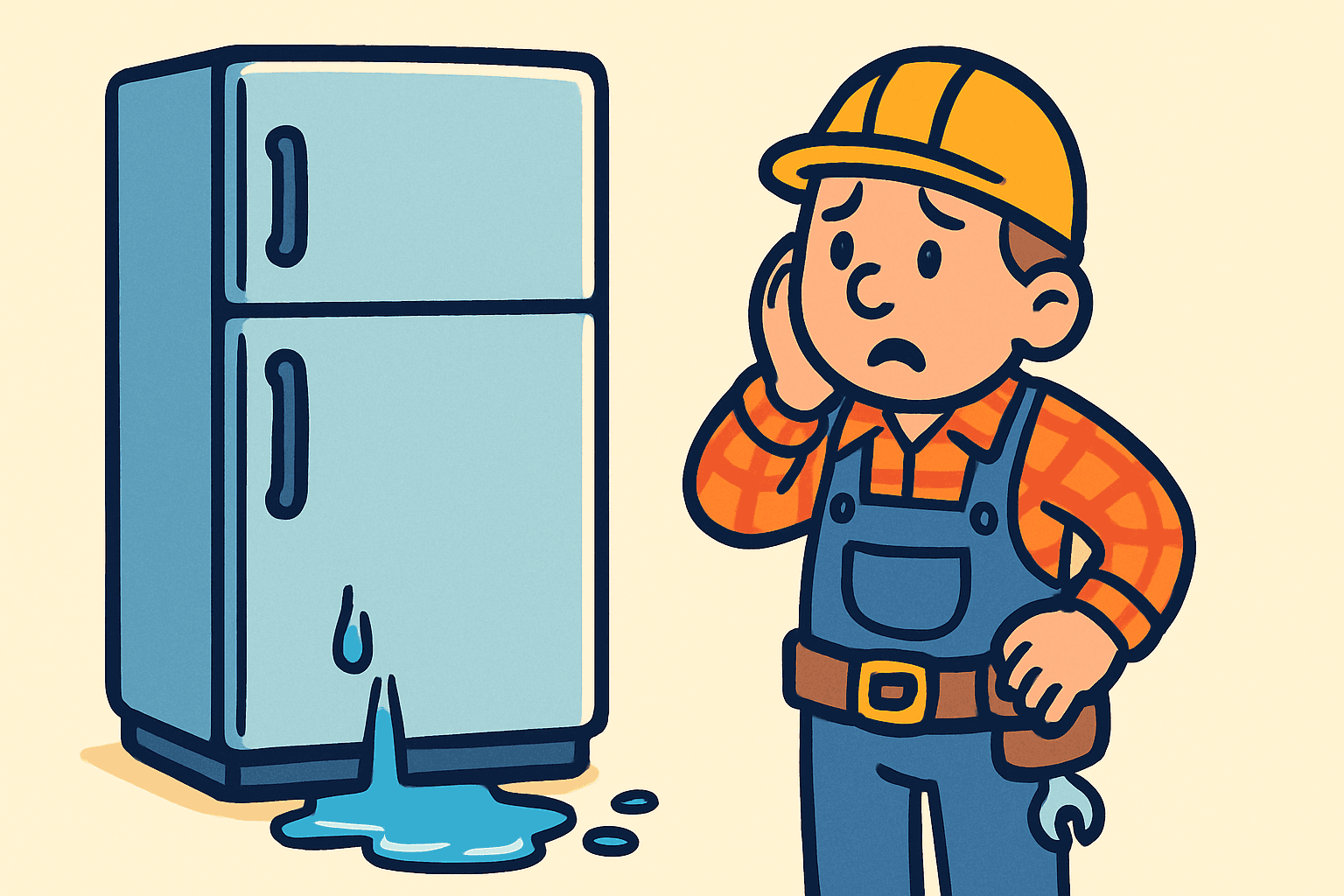 Refrigerator Leaking Water on the Floor? Here's the Fix