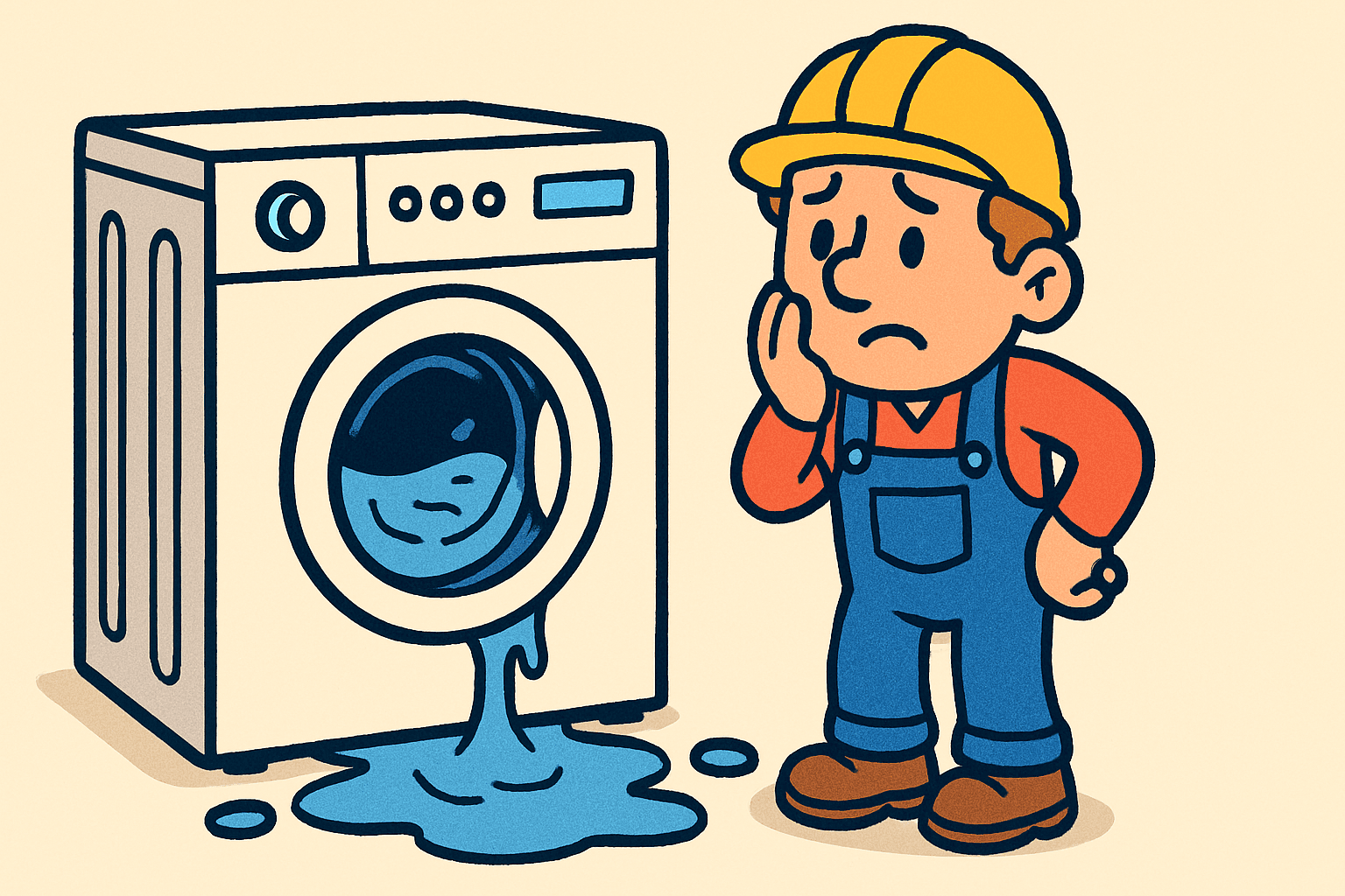 Washing Machine Leaking Water? 7 Causes Ranked by How Common
