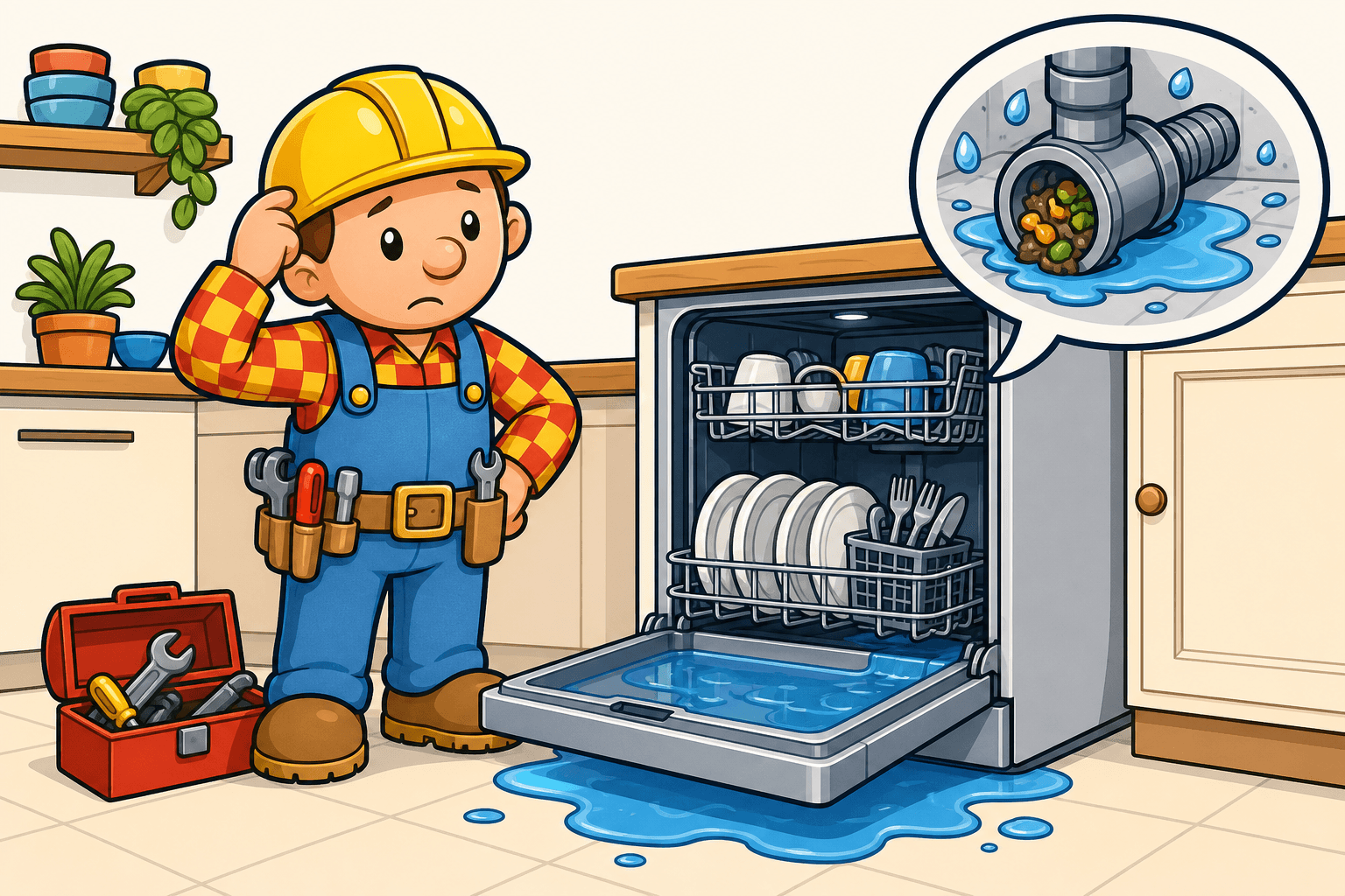 Bosch Dishwasher E24 Error? 6 Fixes for the Drain Fault (Most Take 10 Minutes)