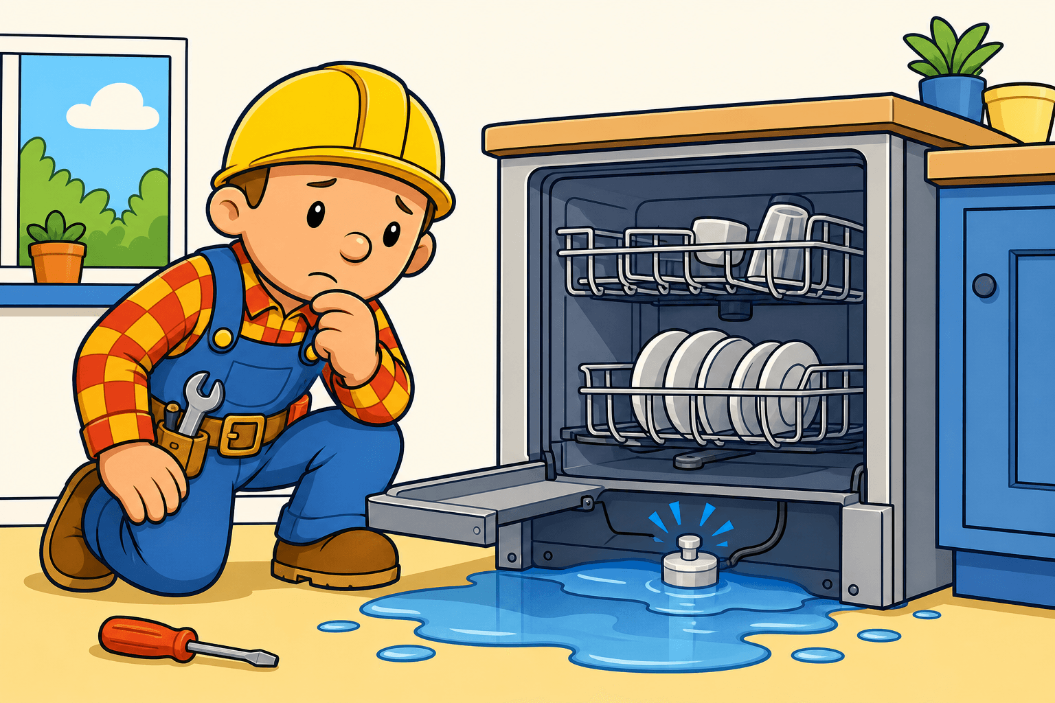 Samsung Dishwasher LC Error? 6 Causes of the Leak Code (Even When Nothing Is Wet)