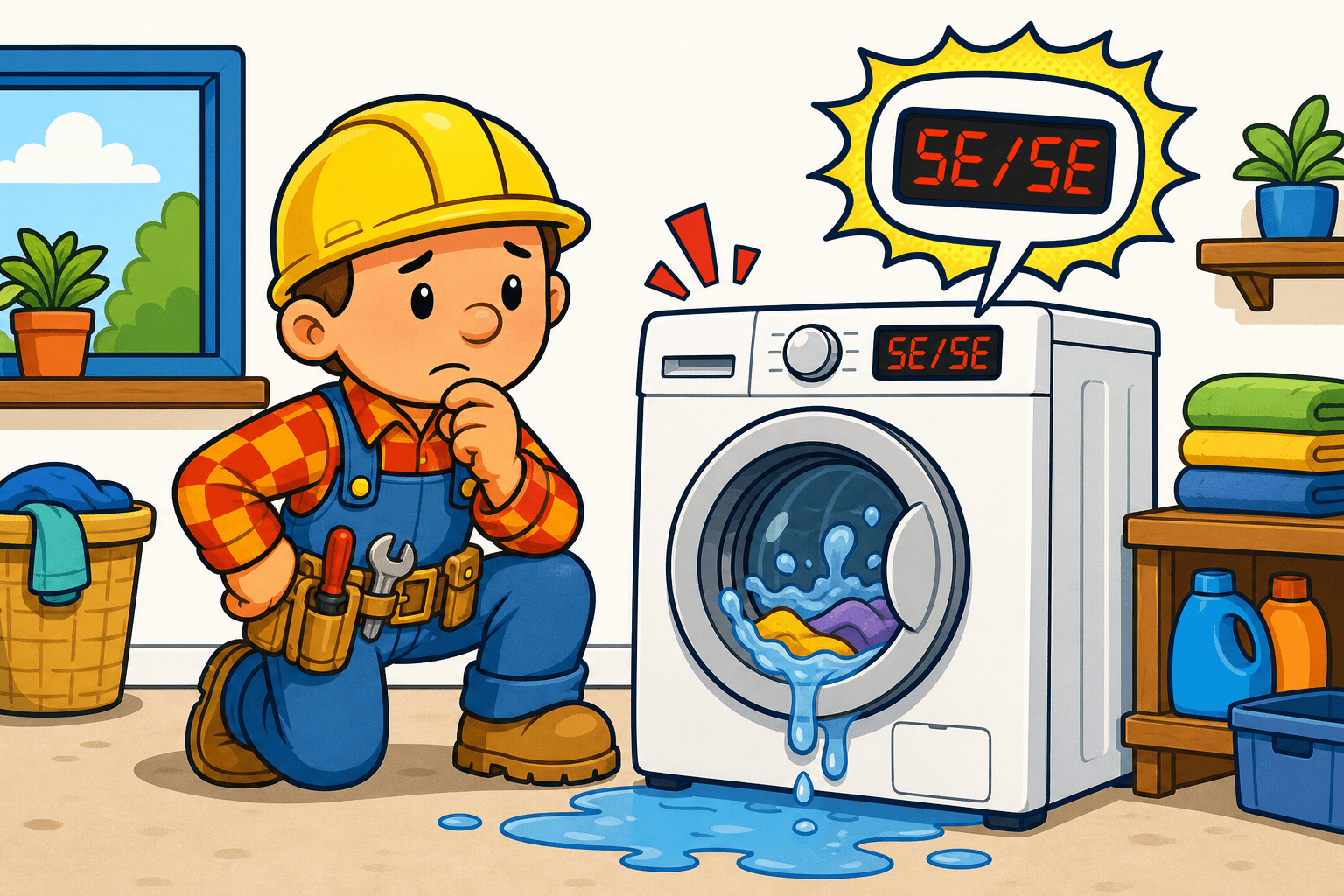 Samsung Washer 5E or SE Error? It Is the Drain, Here Is the Fix
